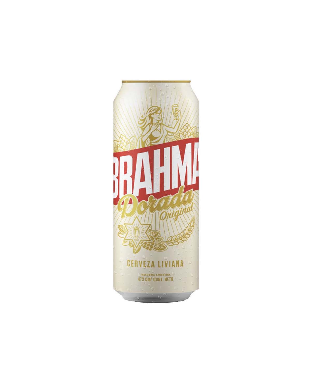 Cerveza Brahma Dorada Original x 473 Cm3